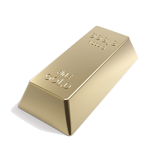 An image of a gold bar - Dental Gold