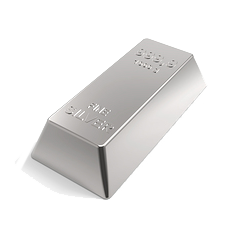 An image of a silver bar