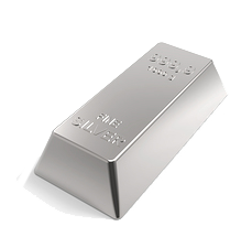 An icon of a silver bar.